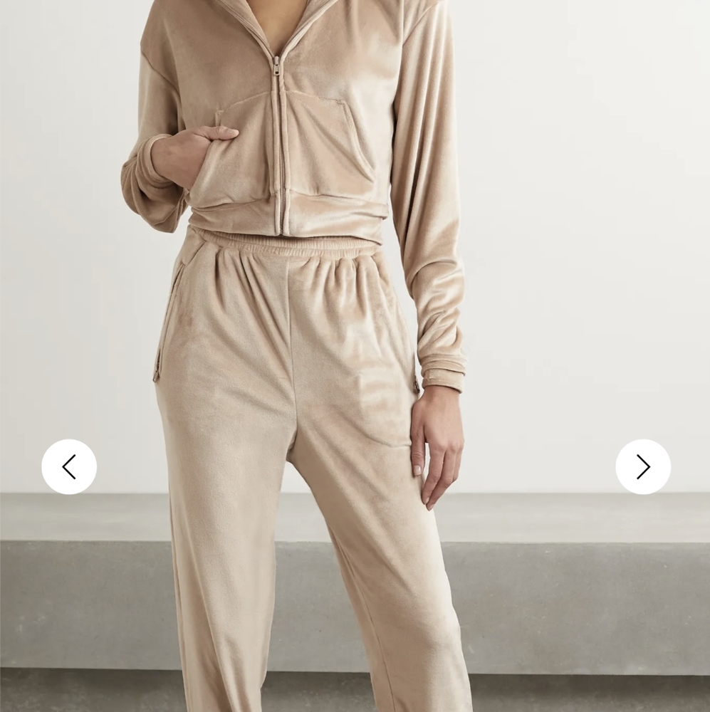 NWT Skims Velour Jogger size XS Honey SOLD OUT